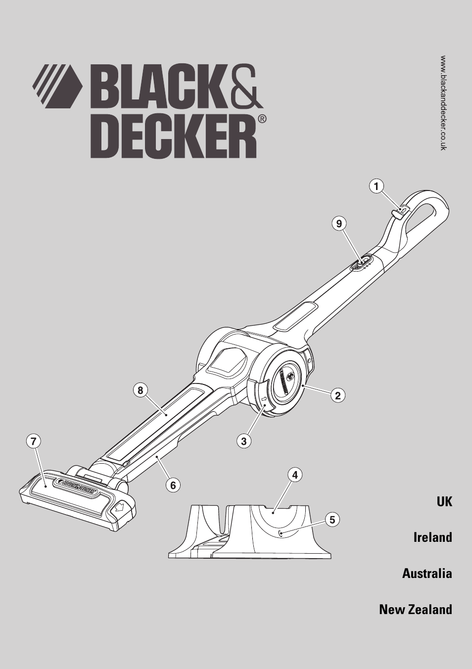 Black & Decker FV1805N User Manual | 12 pages