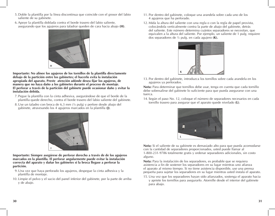 Black & Decker Spacemaker CG700 User Manual | Page 16 / 23
