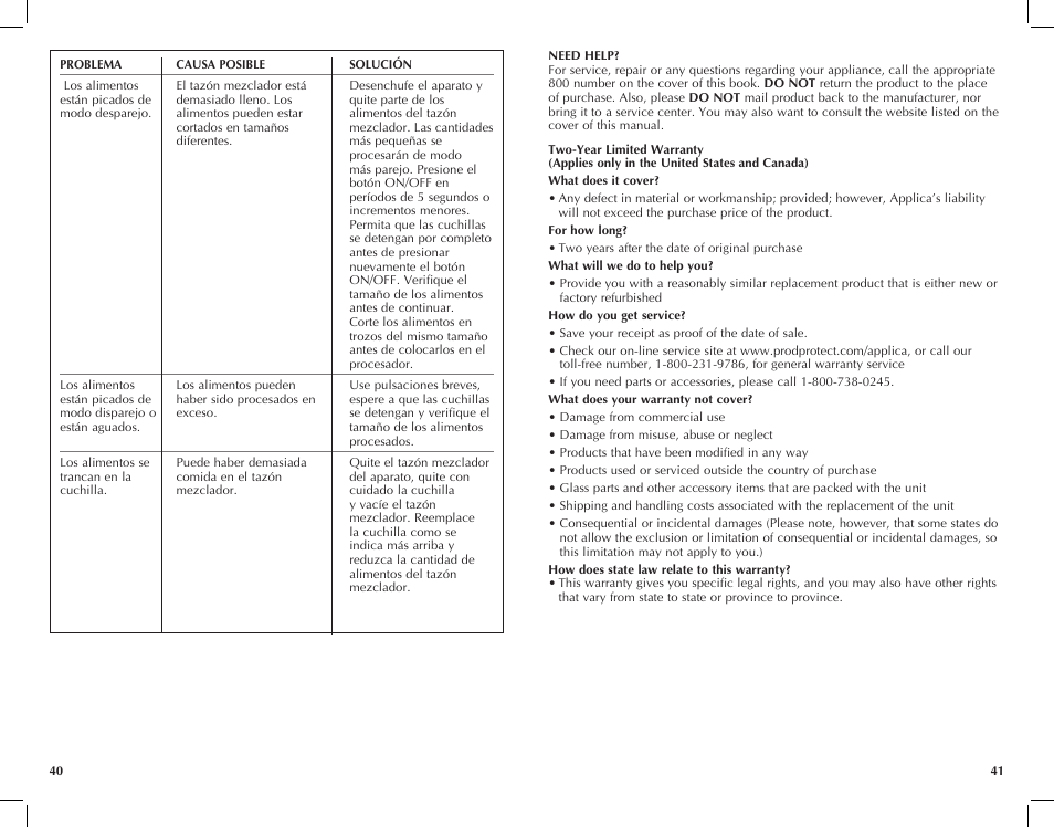 Black & Decker Spacemaker CG700 User Manual | Page 21 / 23