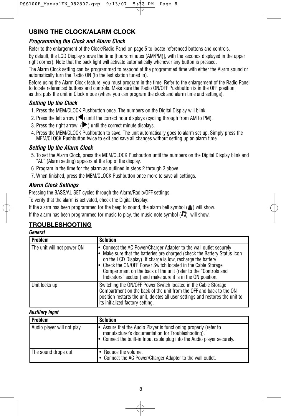Black & Decker PSS100B User Manual | Page 9 / 11