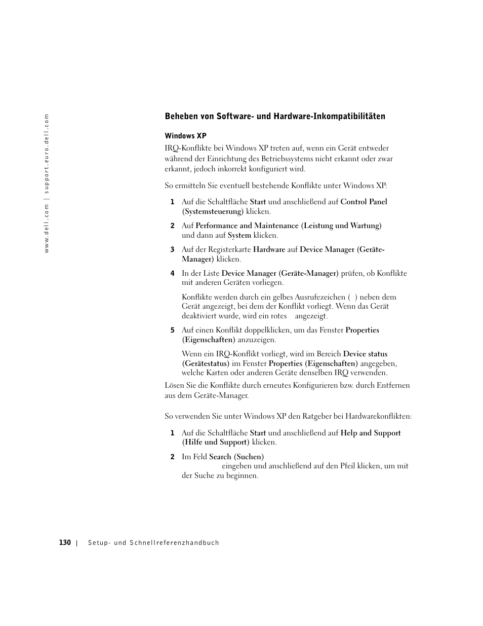 Dell Precision 650 User Manual | Page 130 / 260
