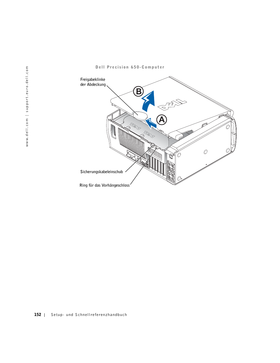 Dell Precision 650 User Manual | Page 152 / 260