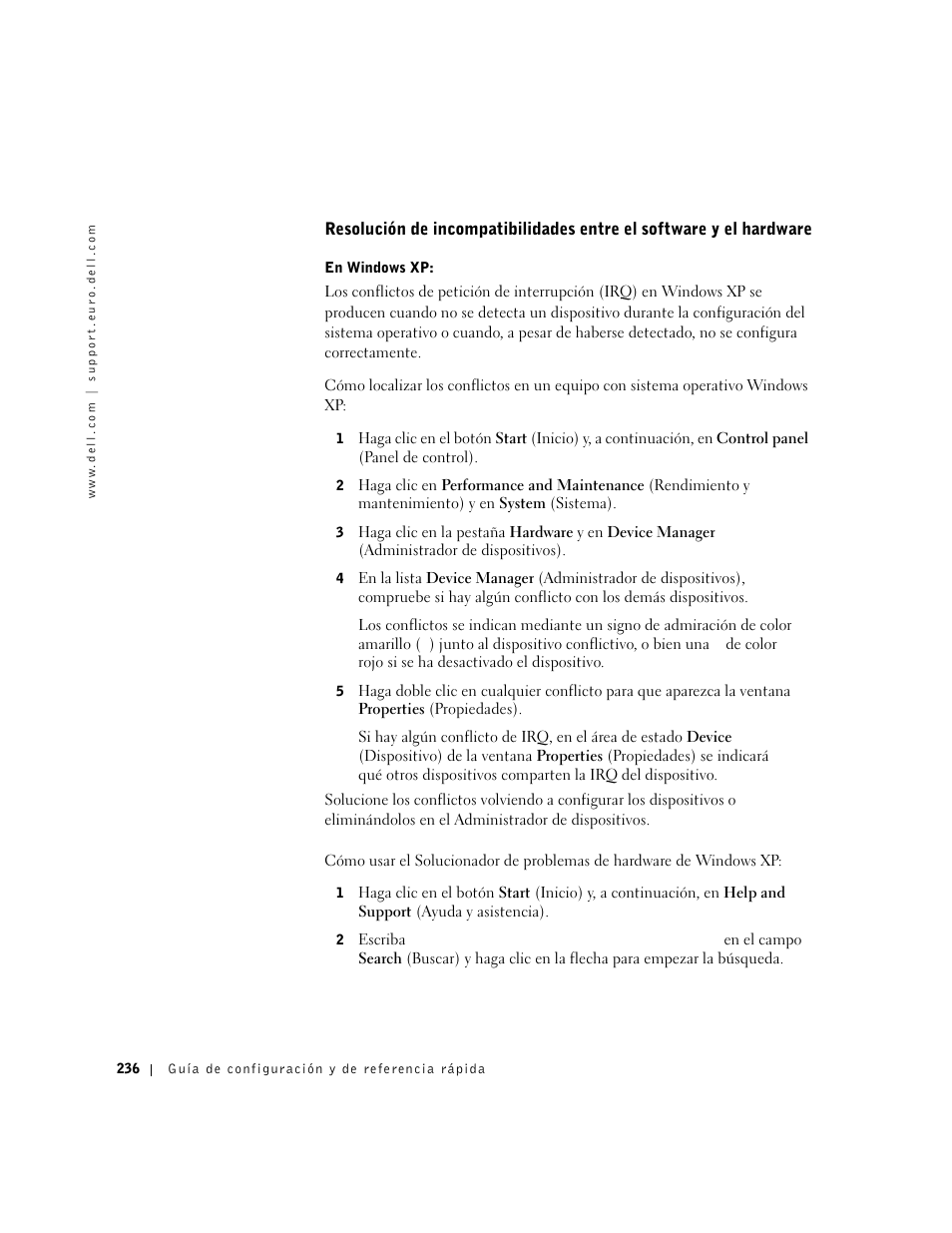 Dell Precision 650 User Manual | Page 236 / 260