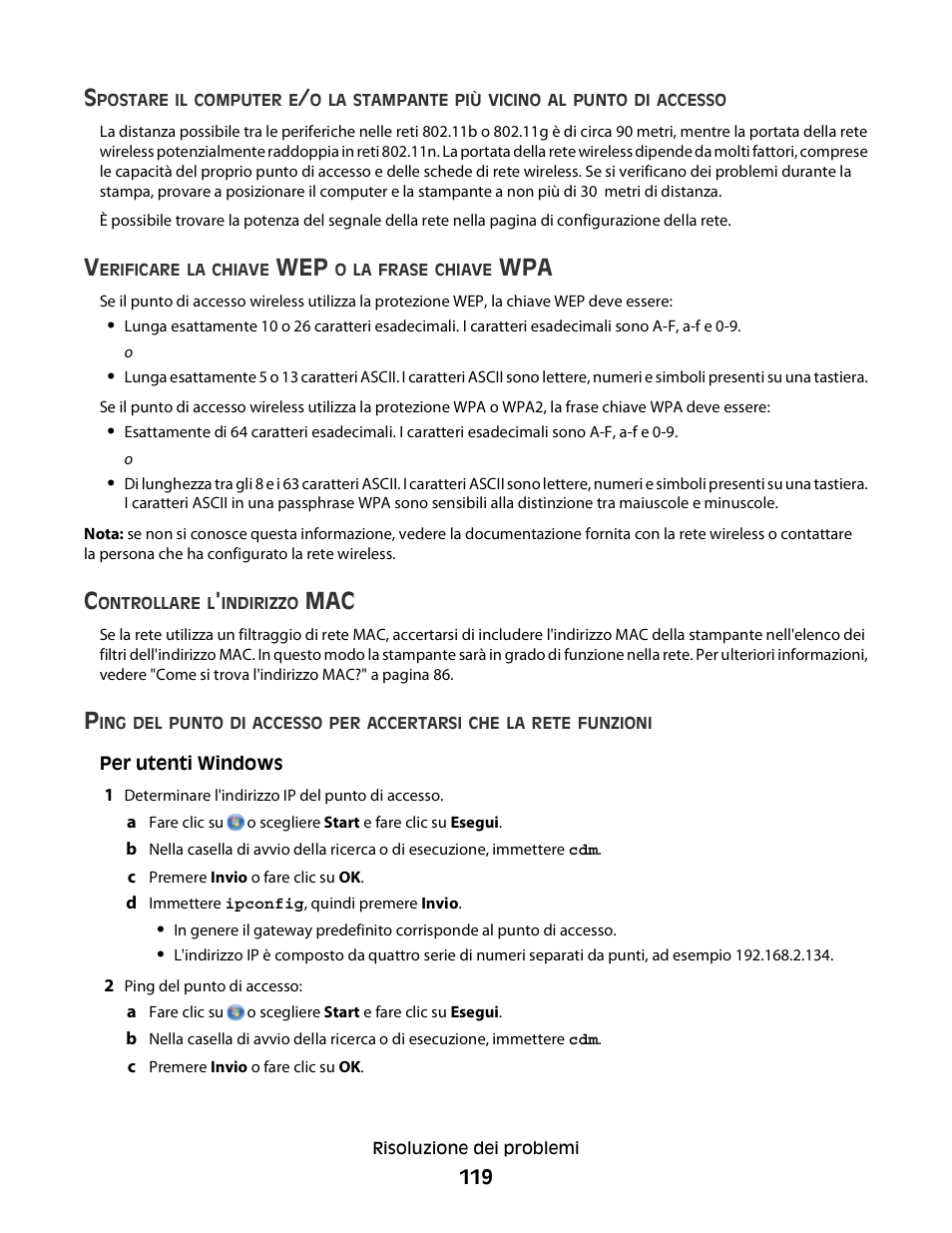 Dell V313w All In One Wireless Inkjet Printer User Manual | Page 119 / 140