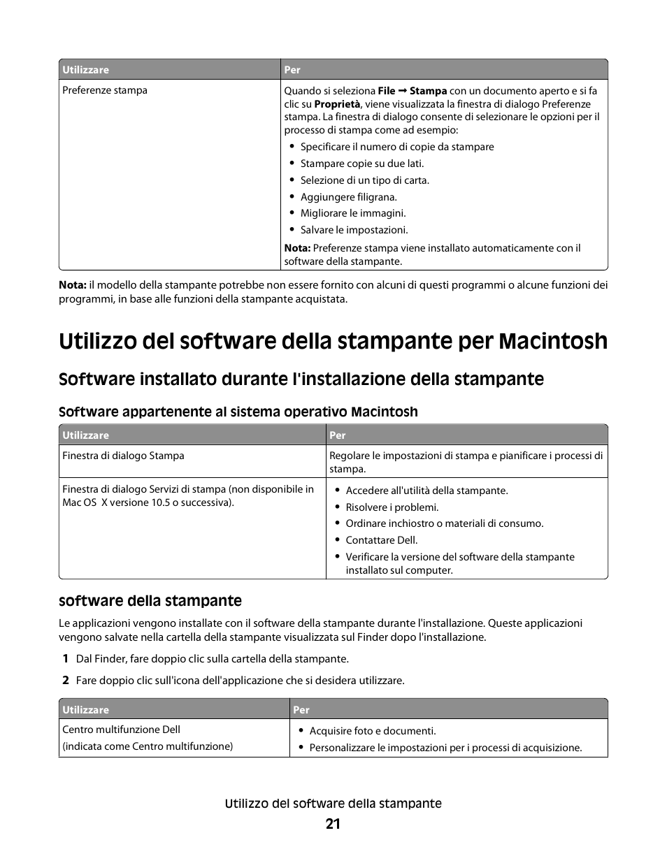 Dell V313w All In One Wireless Inkjet Printer User Manual | Page 21 / 140