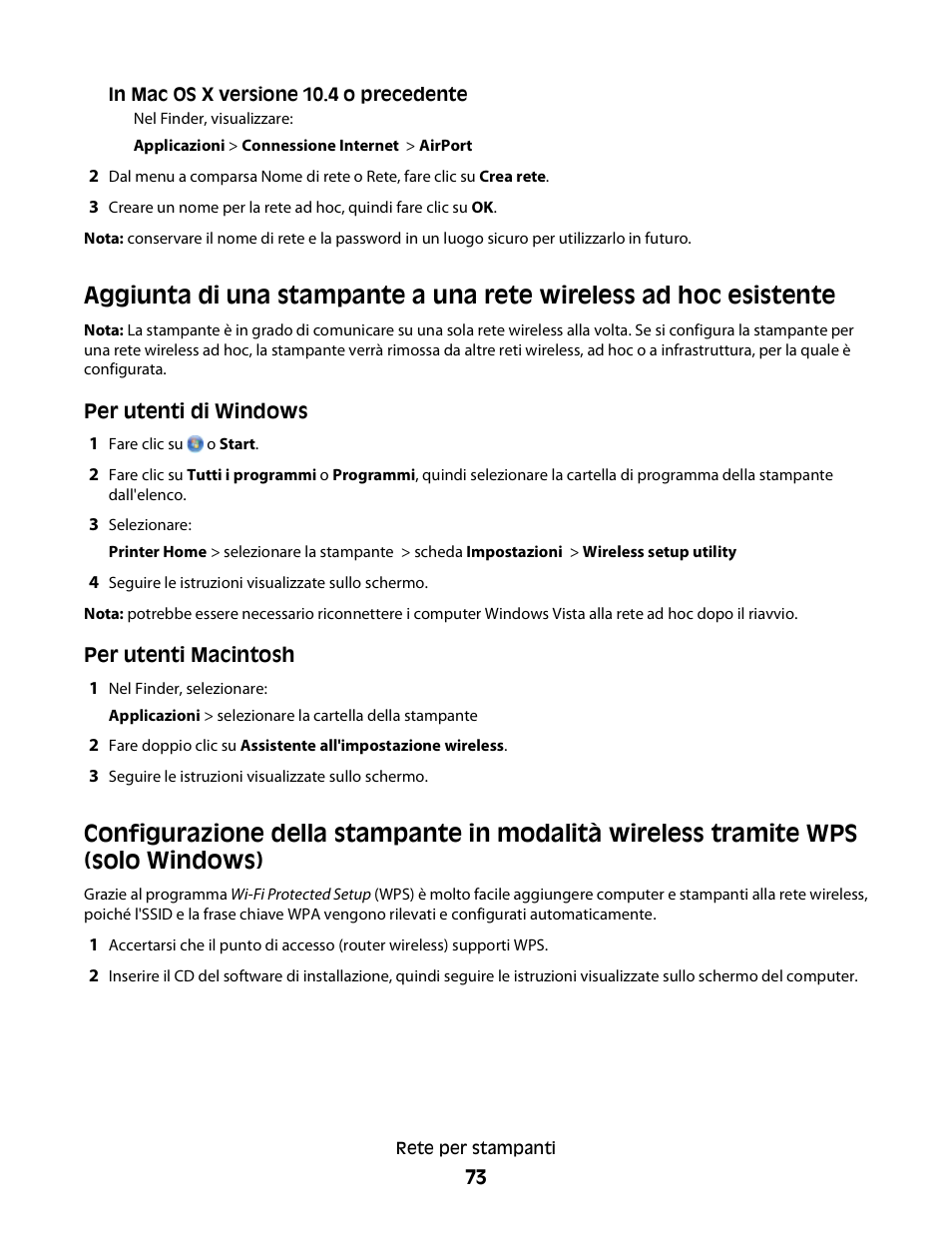 Dell V313w All In One Wireless Inkjet Printer User Manual | Page 73 / 140