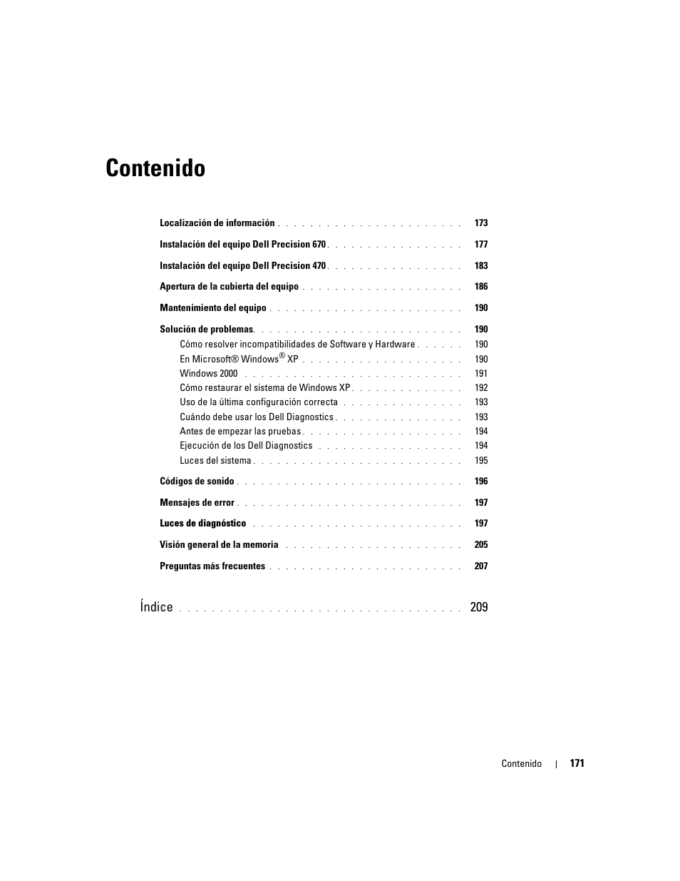 Dell Precision 470 User Manual | Page 171 / 210