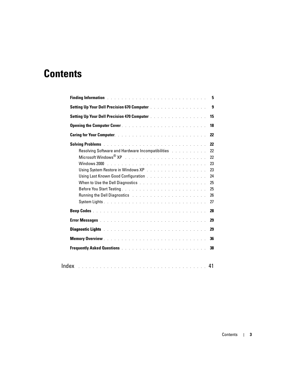 Dell Precision 470 User Manual | Page 3 / 210