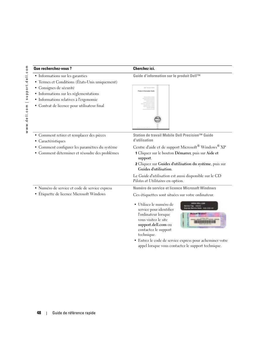 Dell Precision 470 User Manual | Page 48 / 210