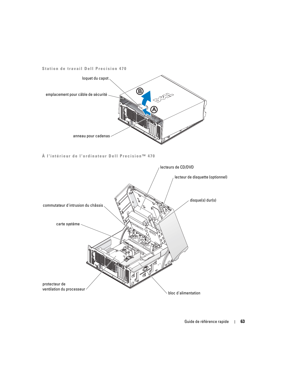 Dell Precision 470 User Manual | Page 63 / 210