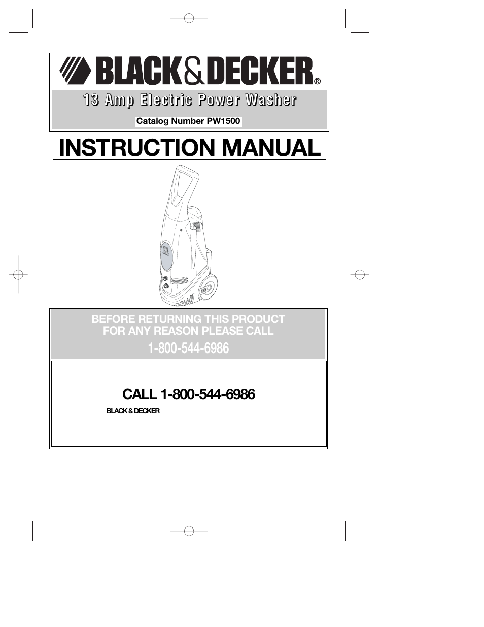 Black & Decker 598121-00 User Manual | 36 pages