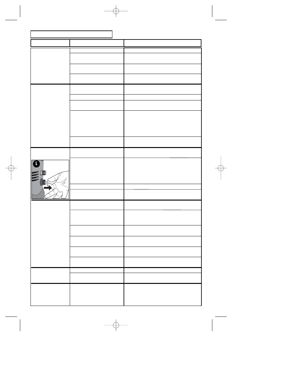 Symptom cause solution | Black & Decker 598121-00 User Manual | Page 10 / 36