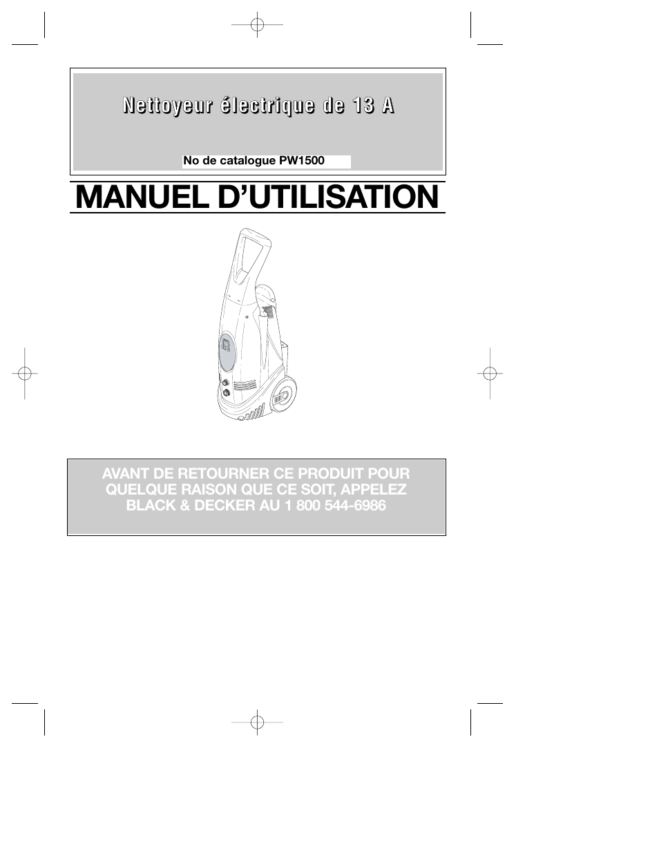 Manuel d’utilisation | Black & Decker 598121-00 User Manual | Page 12 / 36