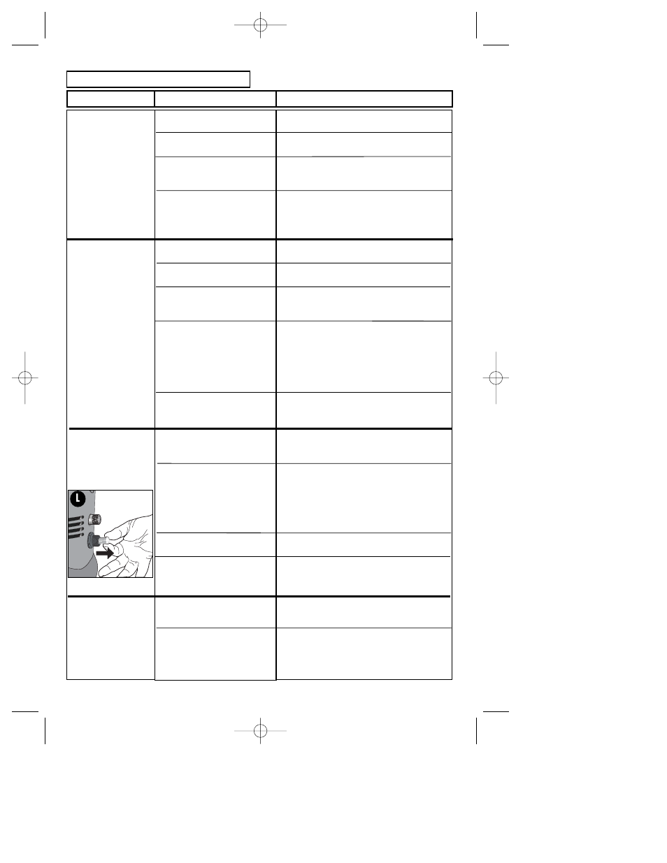 Problème cause solution | Black & Decker 598121-00 User Manual | Page 21 / 36