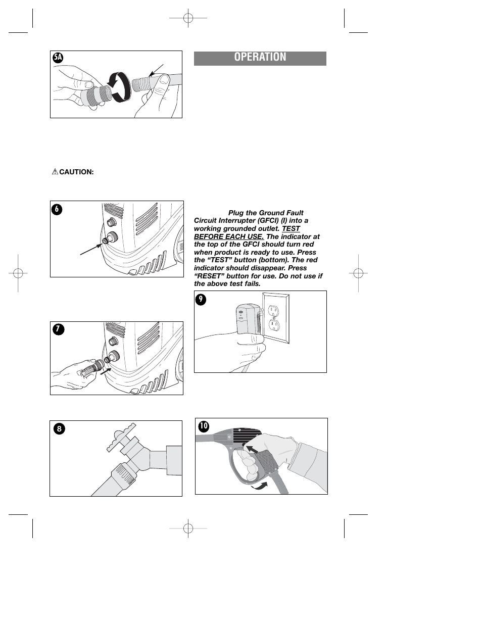 Operation | Black & Decker 598121-00 User Manual | Page 5 / 36