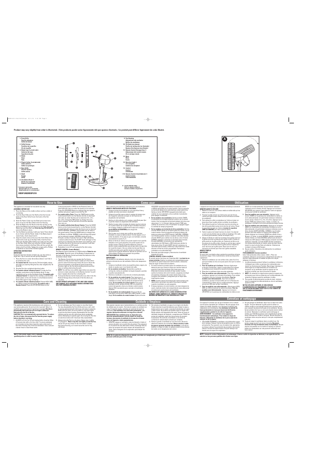 Black & Decker BD DF1200 User Manual | 2 pages