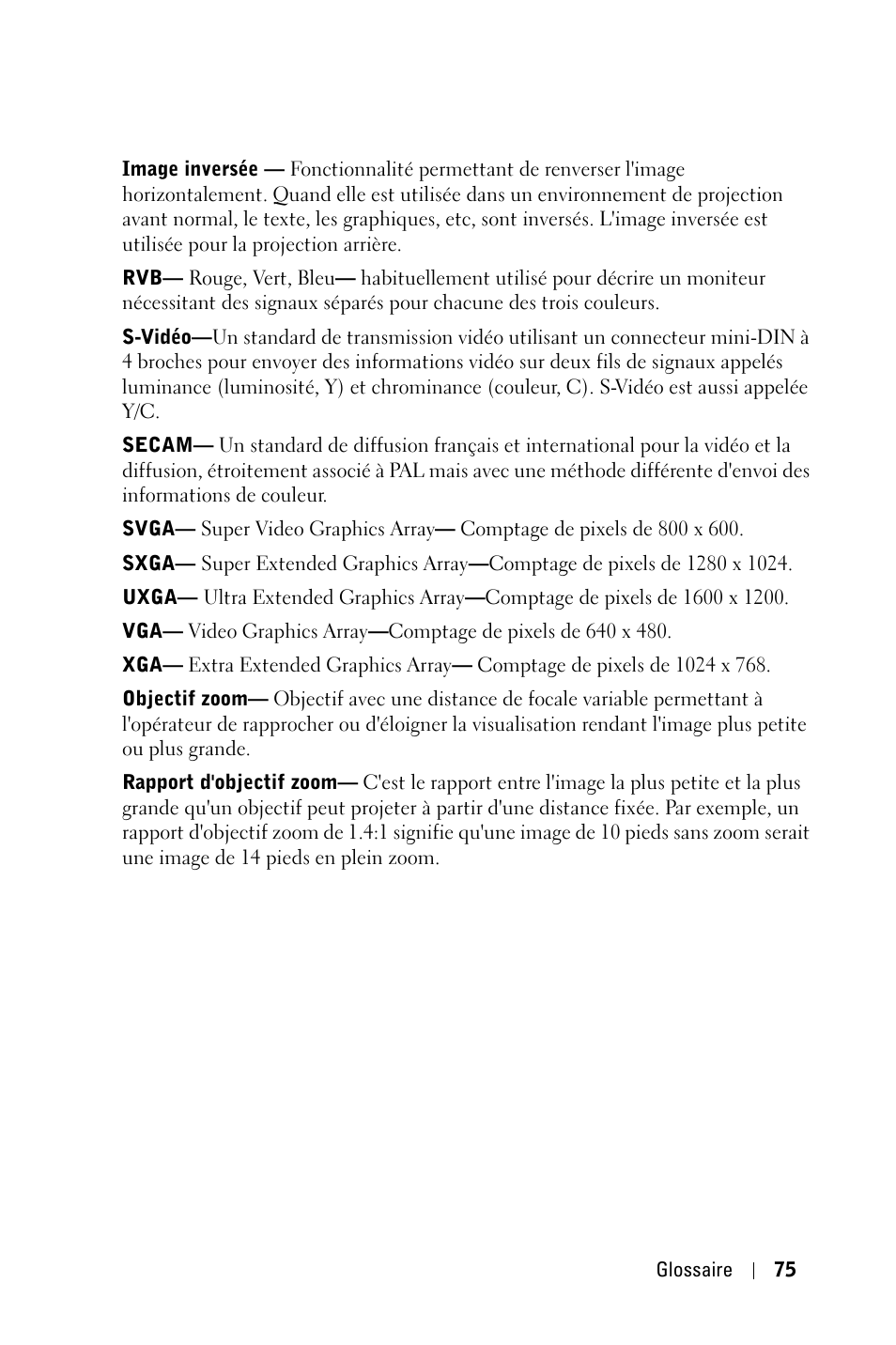 Dell 1800MP Projector User Manual | Page 233 / 1096