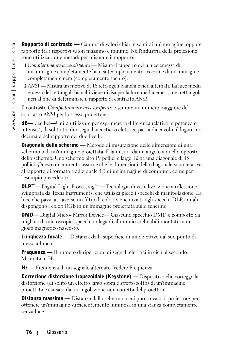 Dell 1800MP Projector User Manual | Page 390 / 1096