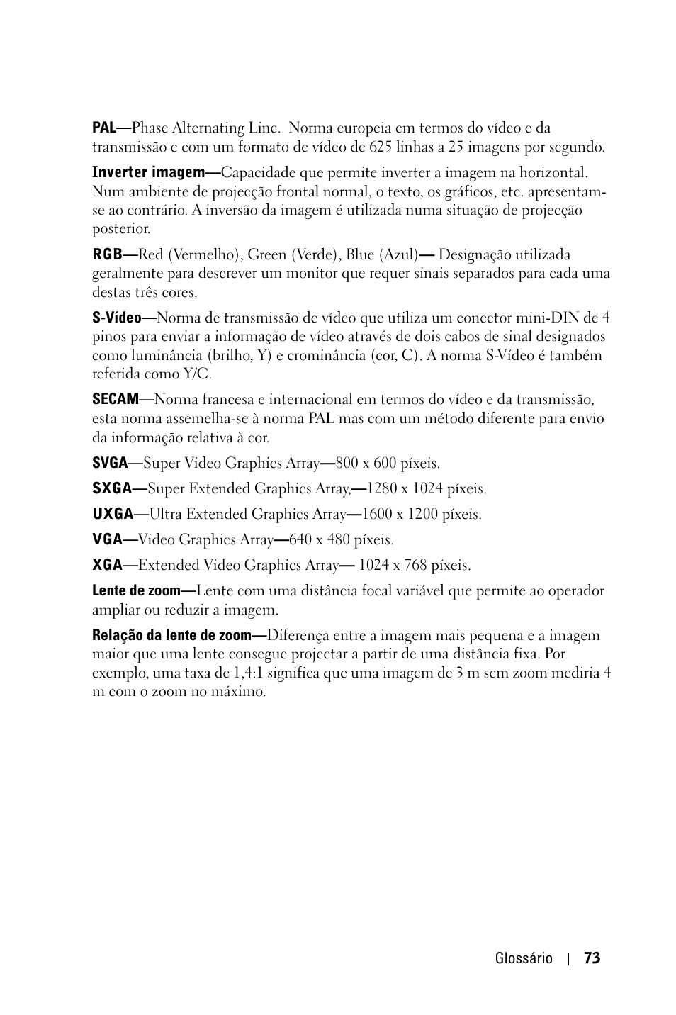 Dell 1800MP Projector User Manual | Page 621 / 1096