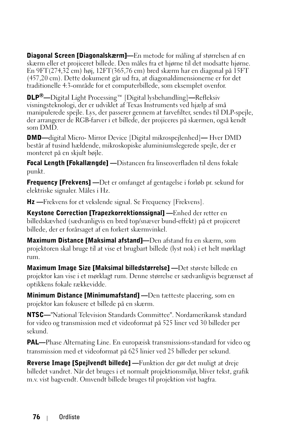 Dell 1800MP Projector User Manual | Page 696 / 1096