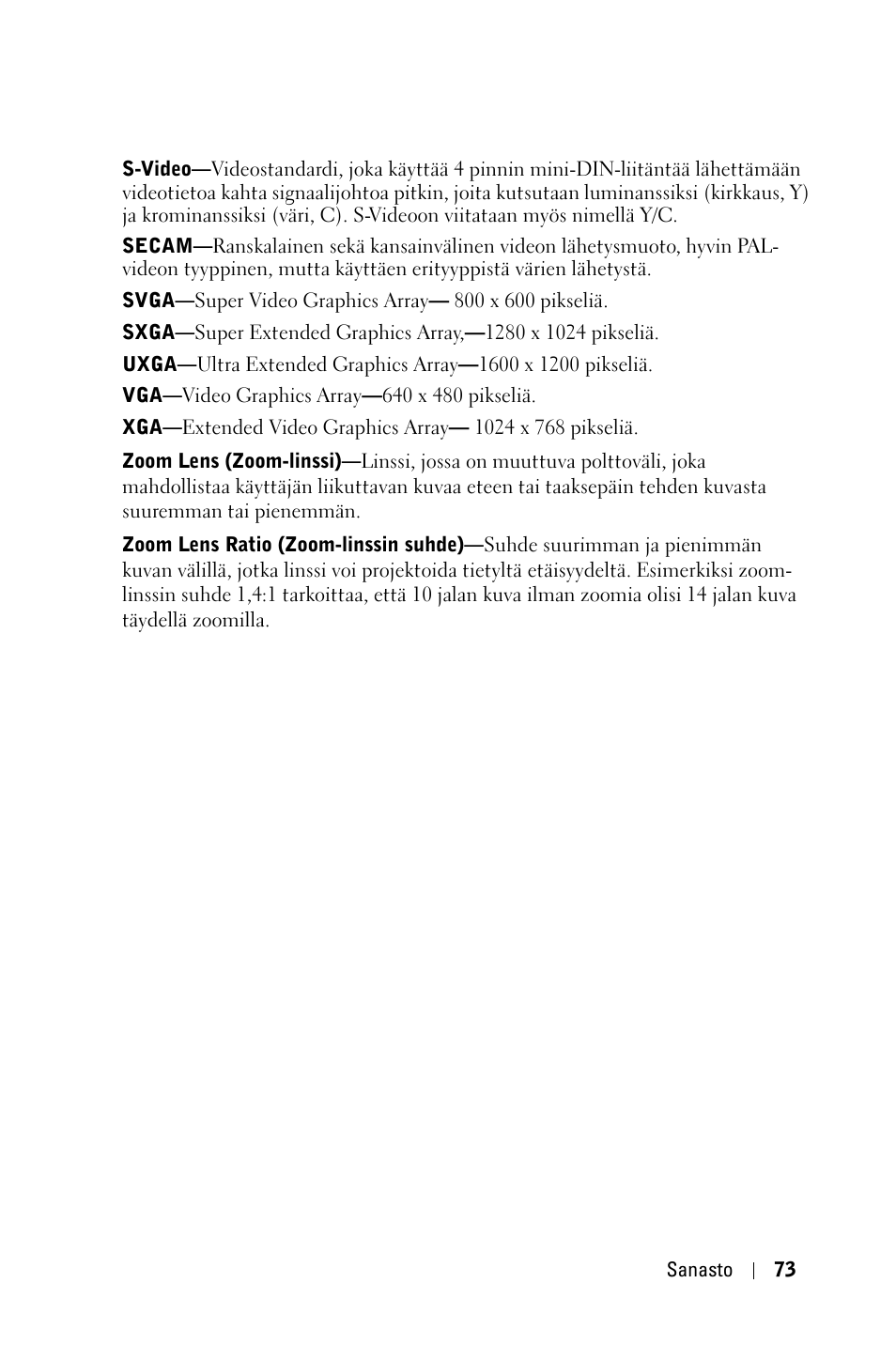 Dell 1800MP Projector User Manual | Page 774 / 1096