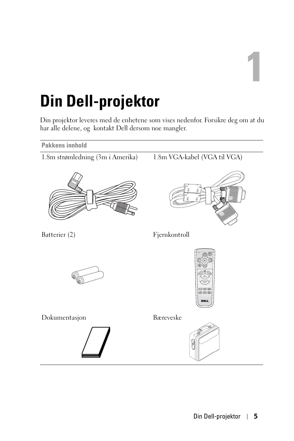 Din dell-projektor | Dell 1800MP Projector User Manual | Page 782 / 1096