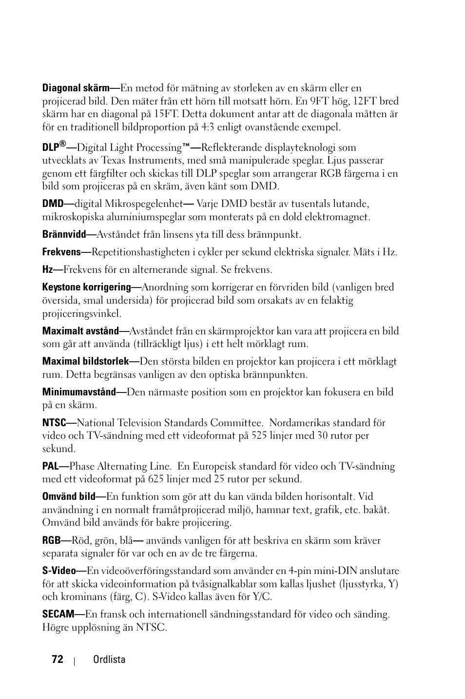Dell 1800MP Projector User Manual | Page 926 / 1096
