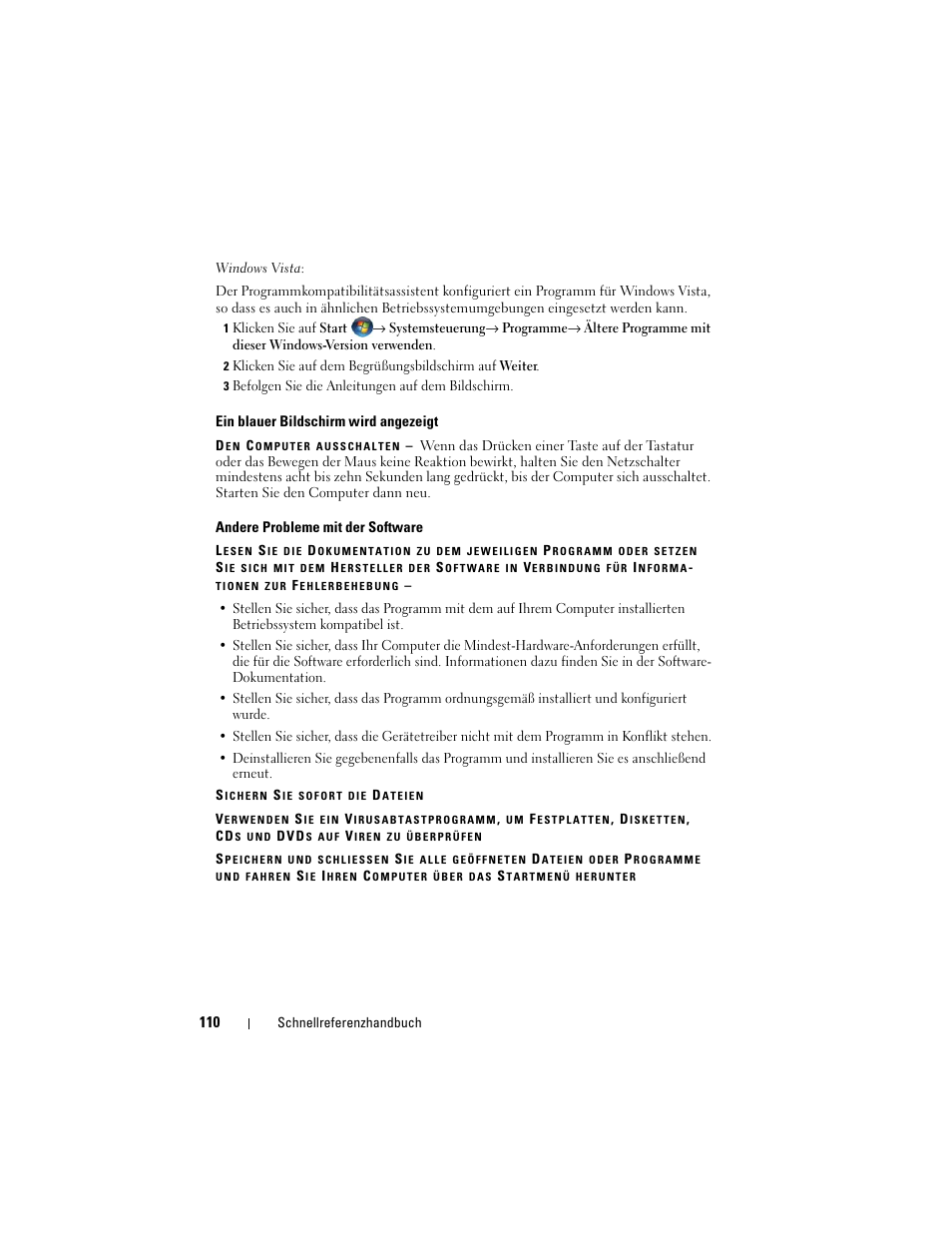 Dell Latitude D530 (Early 2008) User Manual | Page 110 / 194