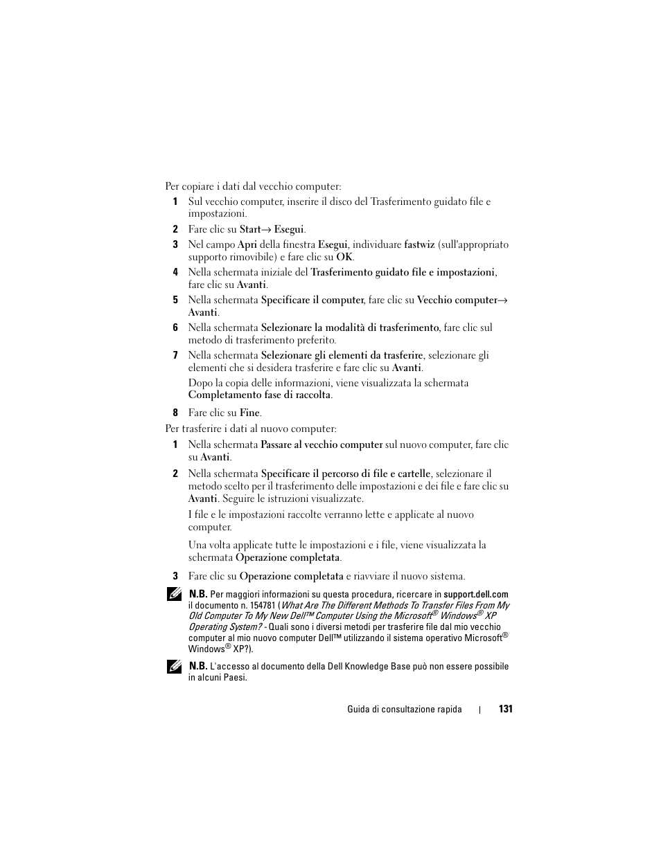 Dell Latitude D530 (Early 2008) User Manual | Page 131 / 194