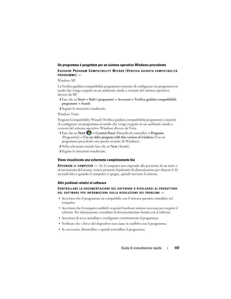 Dell Latitude D530 (Early 2008) User Manual | Page 147 / 194