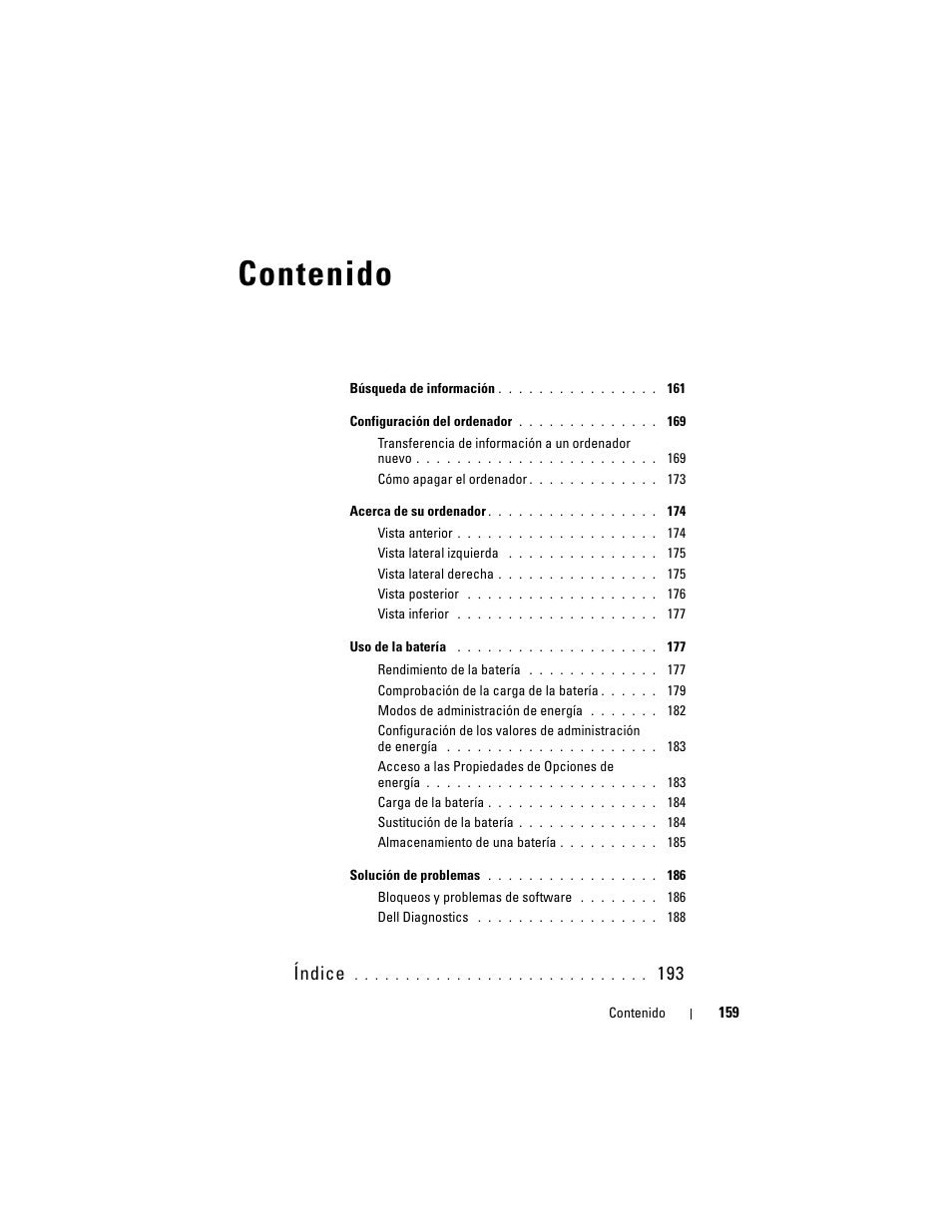 Dell Latitude D530 (Early 2008) User Manual | Page 159 / 194