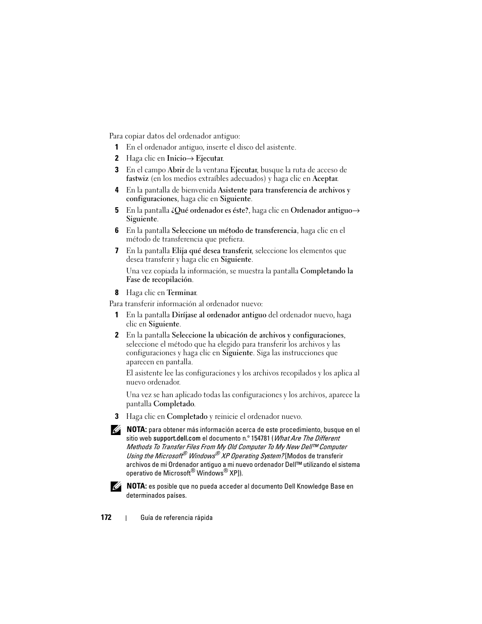 Dell Latitude D530 (Early 2008) User Manual | Page 172 / 194