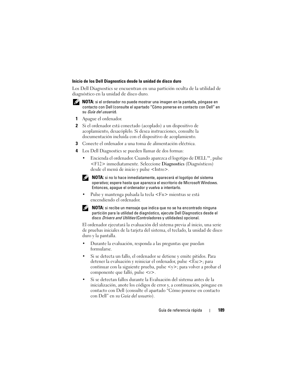 Dell Latitude D530 (Early 2008) User Manual | Page 189 / 194