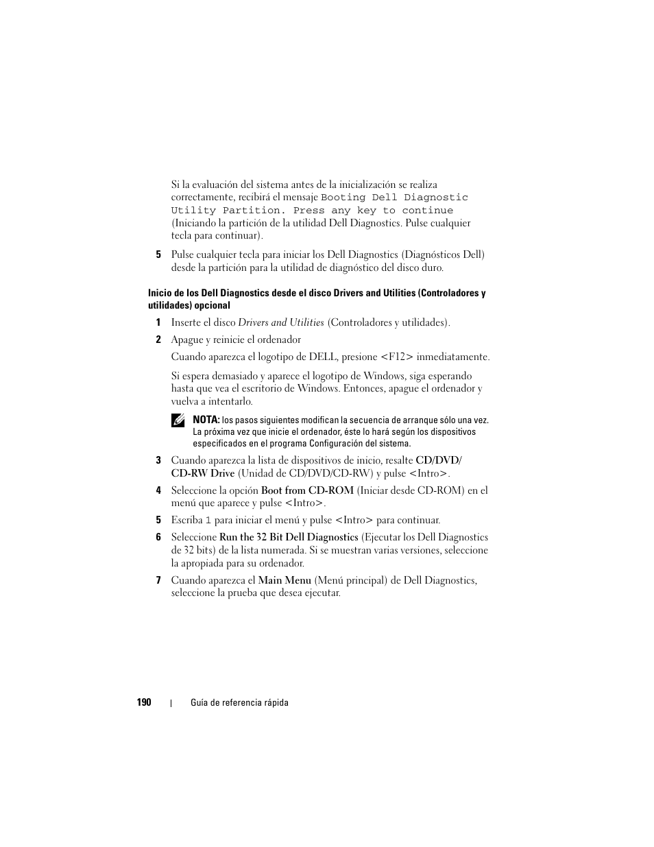 Dell Latitude D530 (Early 2008) User Manual | Page 190 / 194