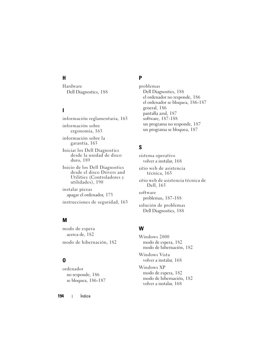 Dell Latitude D530 (Early 2008) User Manual | Page 194 / 194