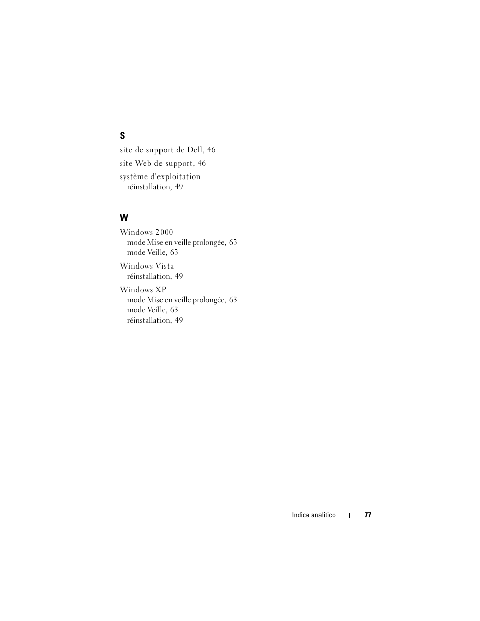 Dell Latitude D530 (Early 2008) User Manual | Page 77 / 194