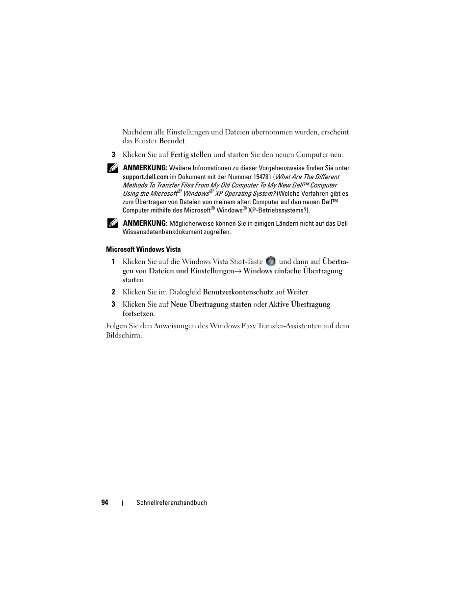 Dell Latitude D530 (Early 2008) User Manual | Page 94 / 194