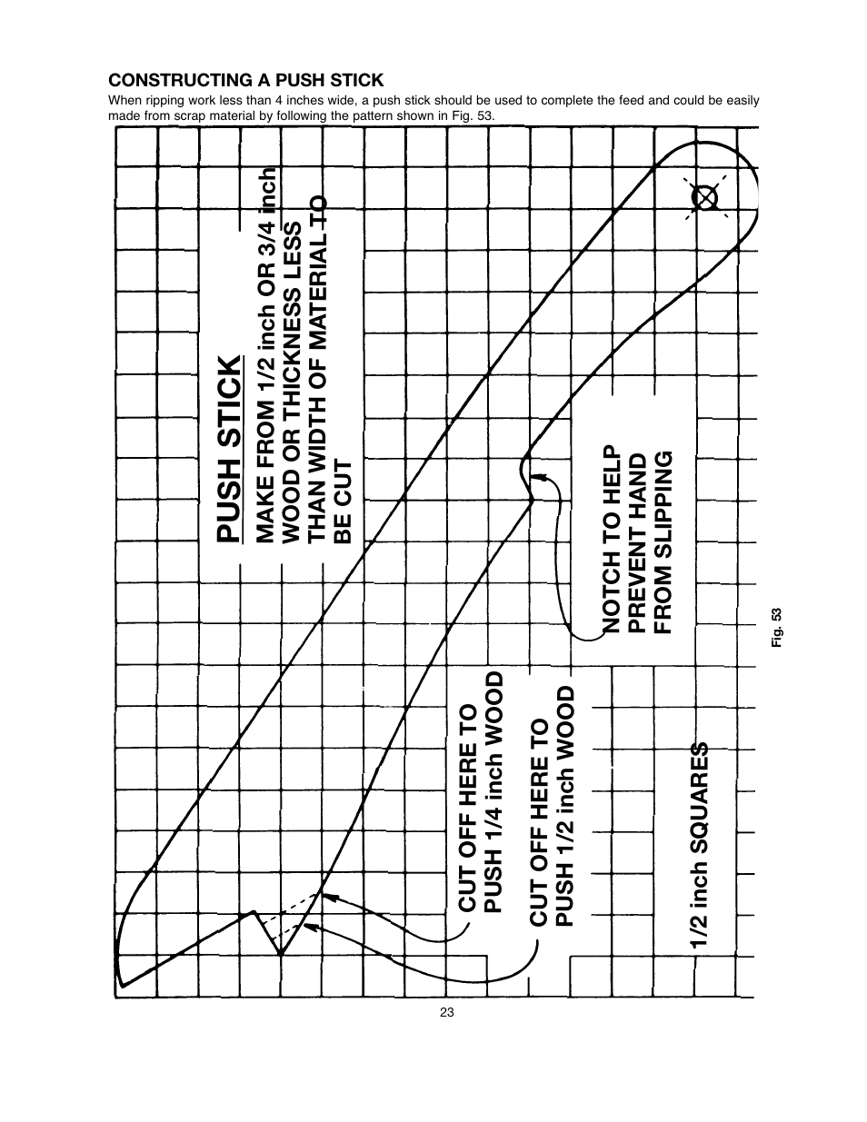 Push stick | Black & Decker 90528116 User Manual | Page 23 / 60