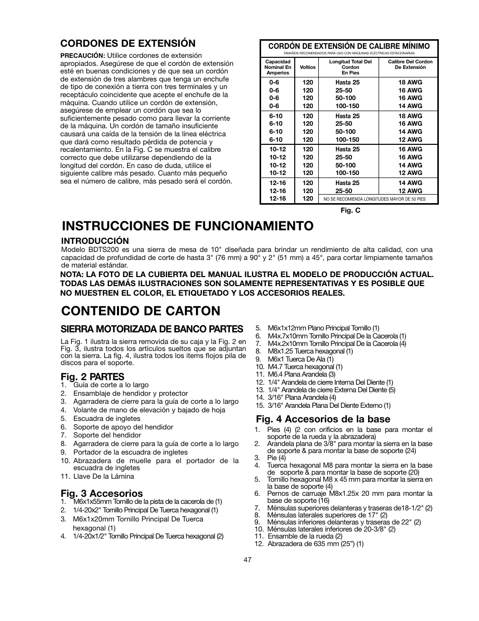 Black & Decker 90528116 User Manual | Page 47 / 60