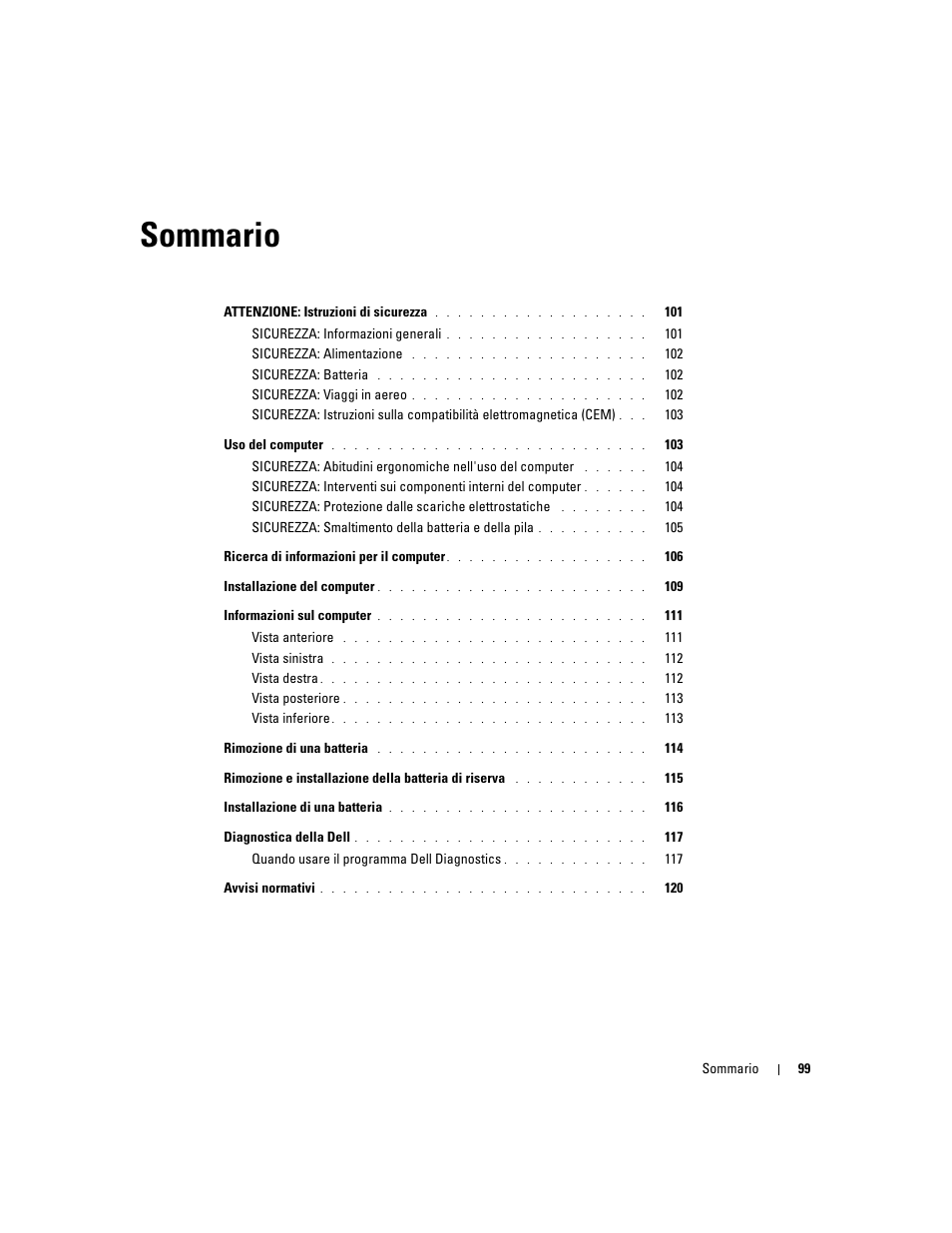 Dell Latitude D505 User Manual | Page 101 / 172