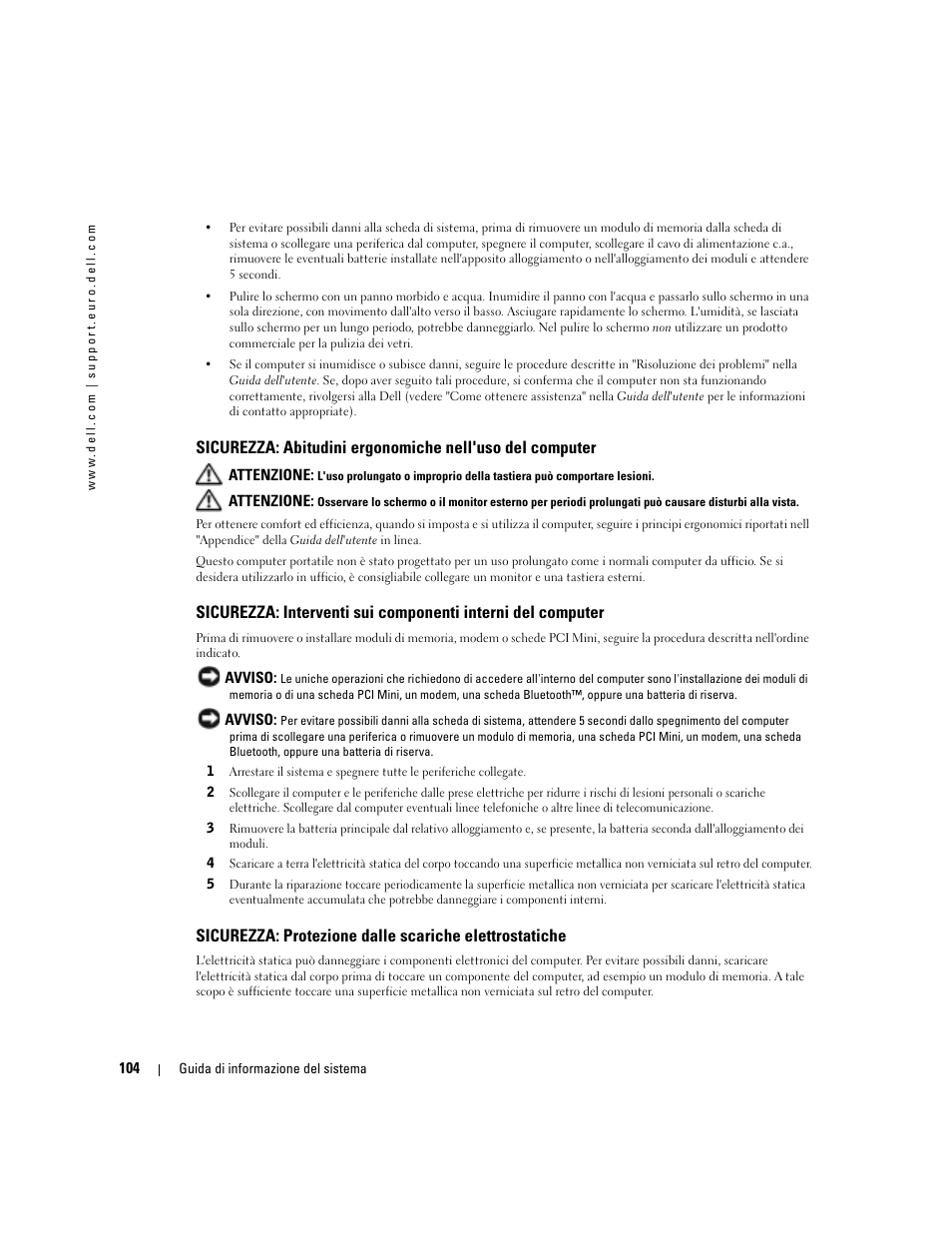 Dell Latitude D505 User Manual | Page 106 / 172