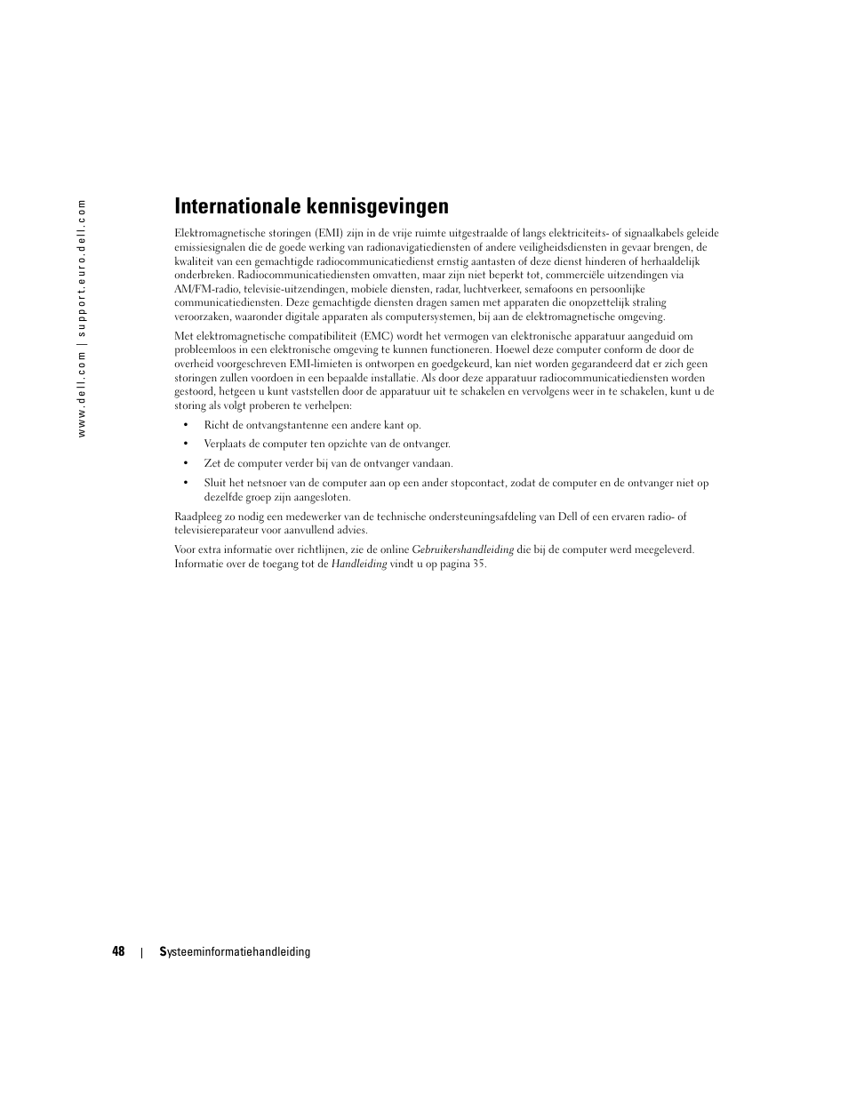 Internationale kennisgevingen | Dell Latitude D505 User Manual | Page 50 / 172