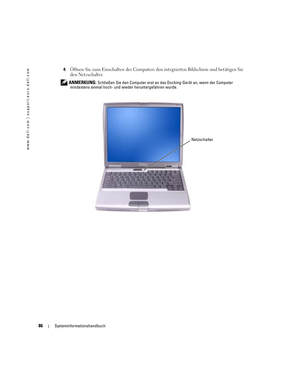 Dell Latitude D505 User Manual | Page 88 / 172