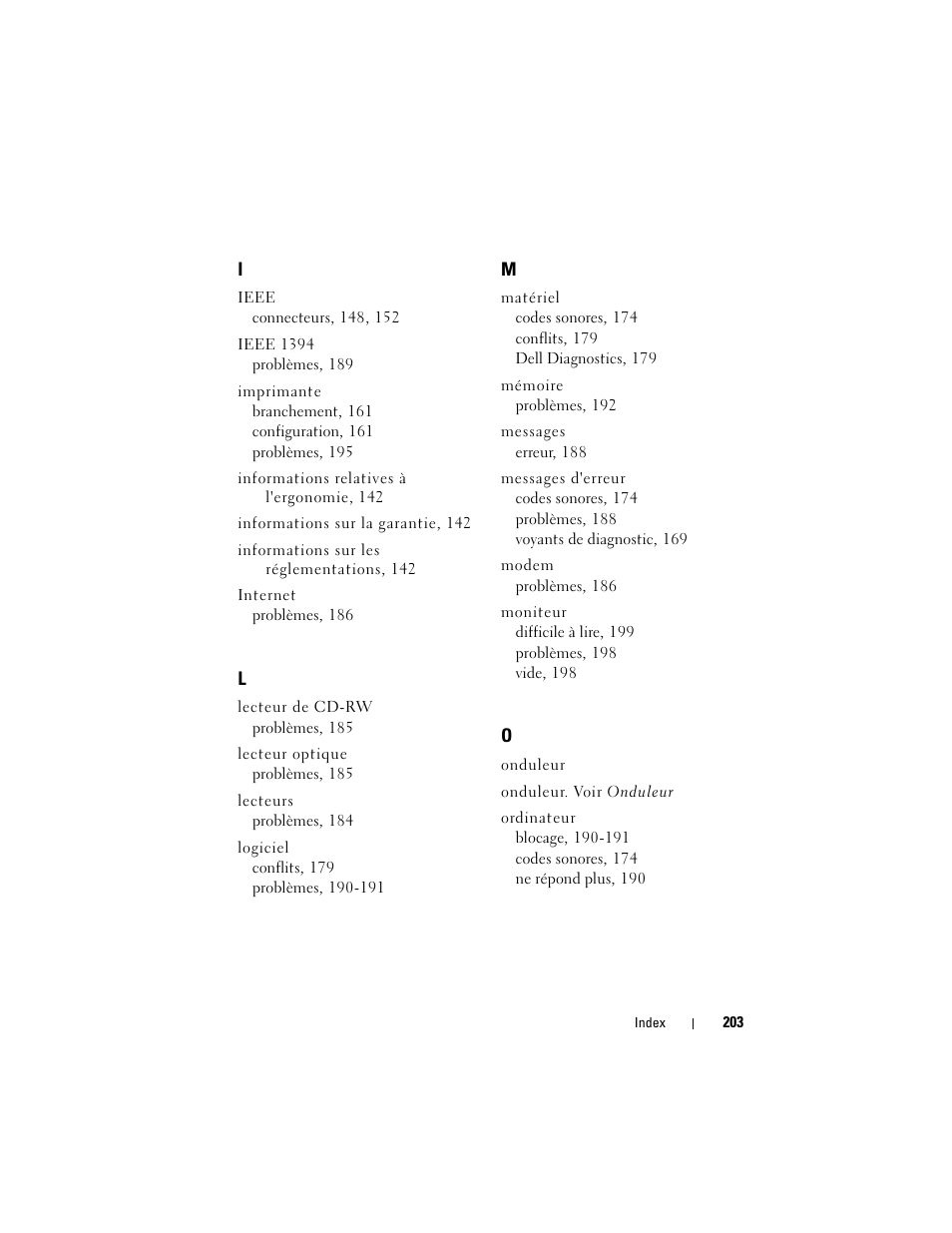 Dell Precision T3400 (Late 2007) User Manual | Page 203 / 422