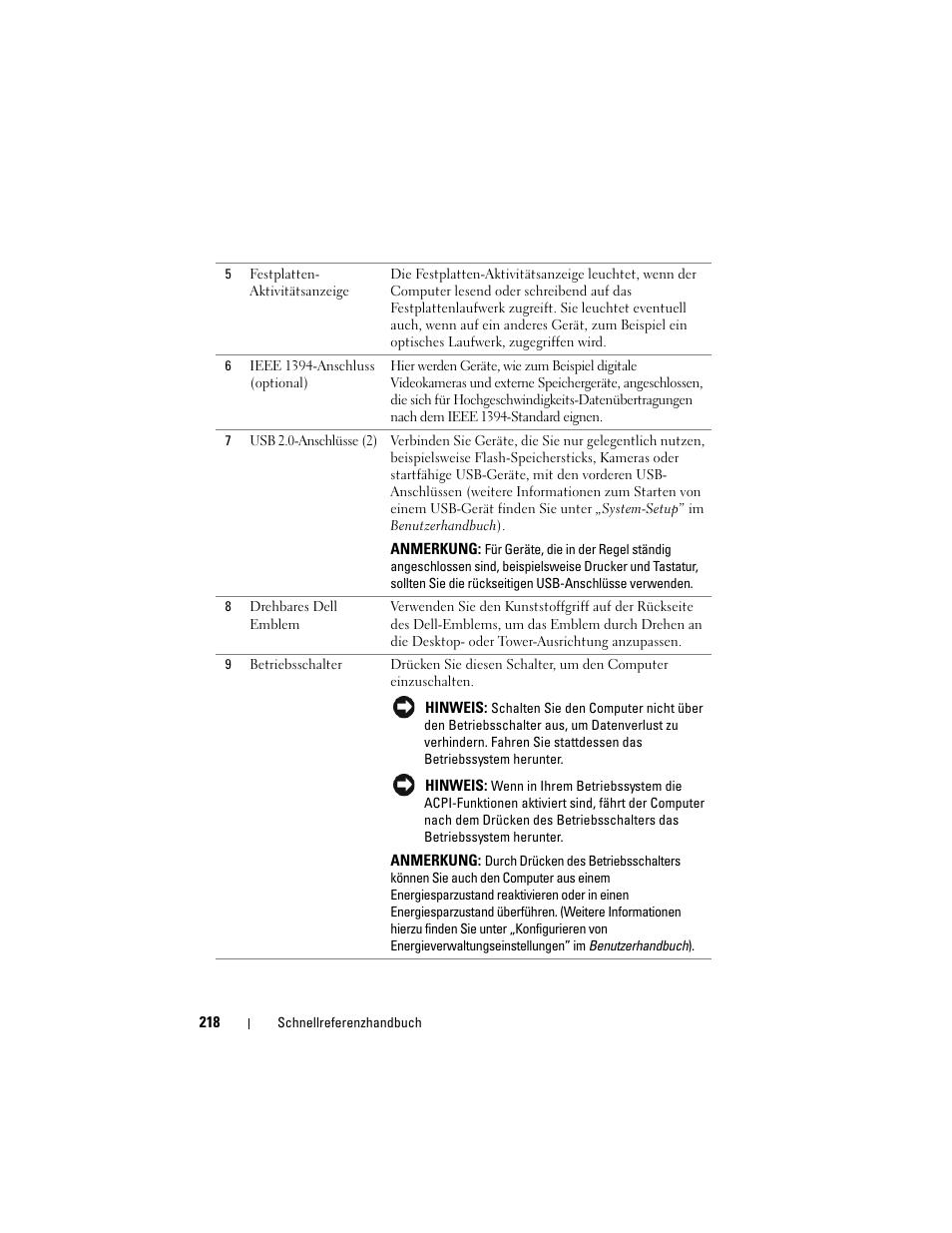 Dell Precision T3400 (Late 2007) User Manual | Page 218 / 422