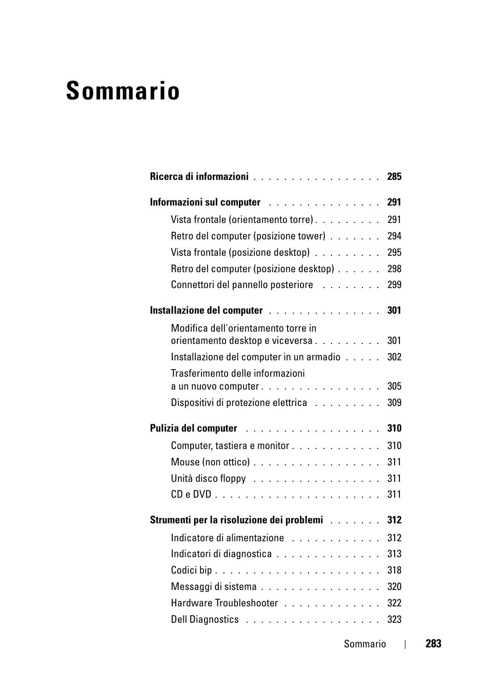 Dell Precision T3400 (Late 2007) User Manual | Page 283 / 422