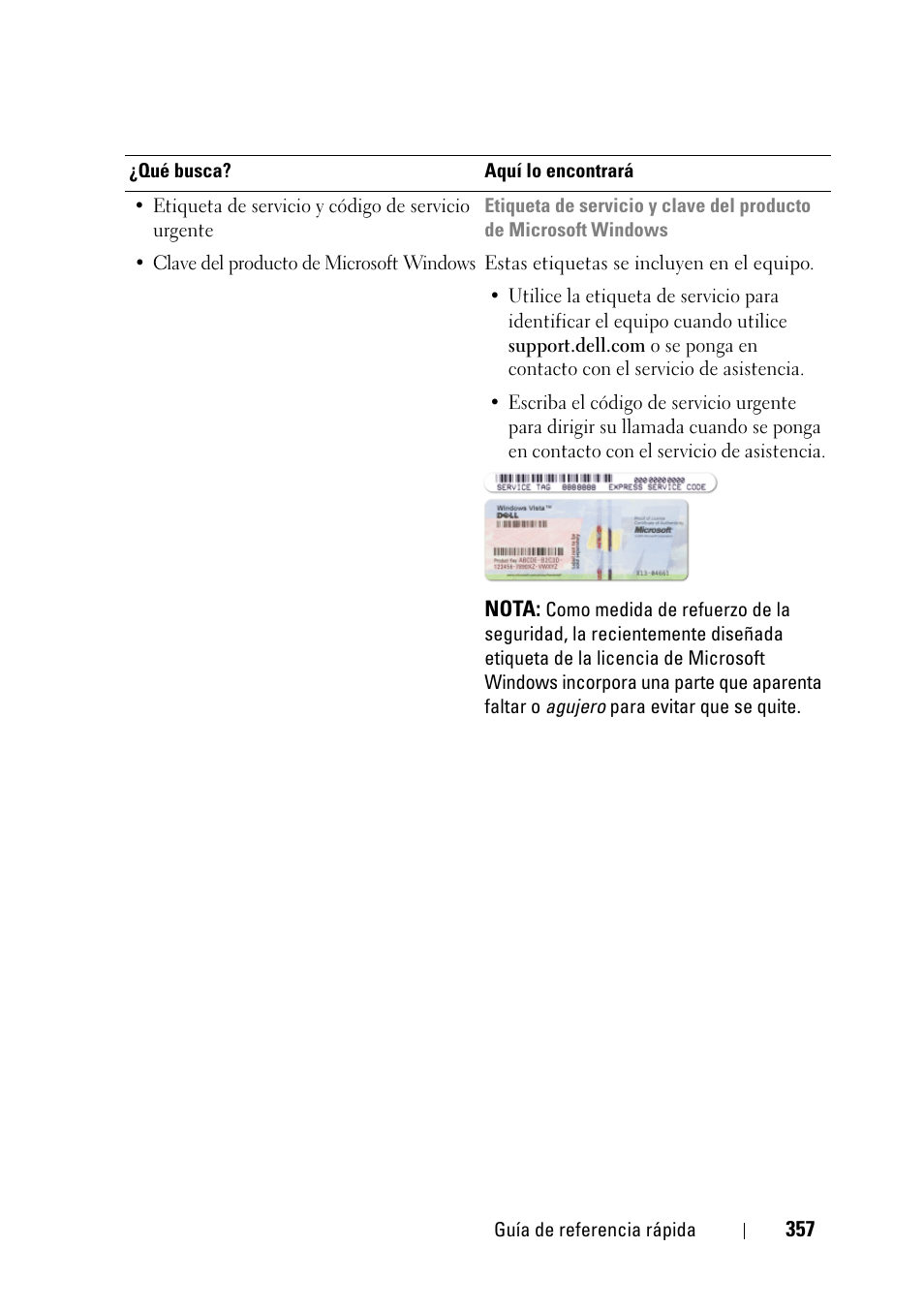 Dell Precision T3400 (Late 2007) User Manual | Page 357 / 422