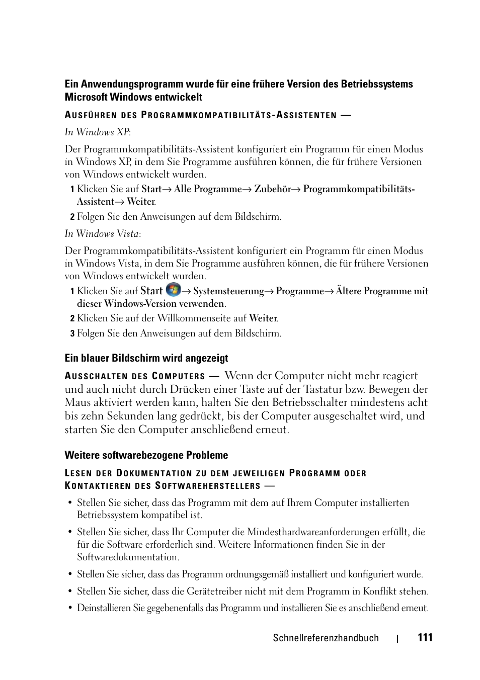 Dell Latitude D430 (Mid 2007) User Manual | Page 111 / 176