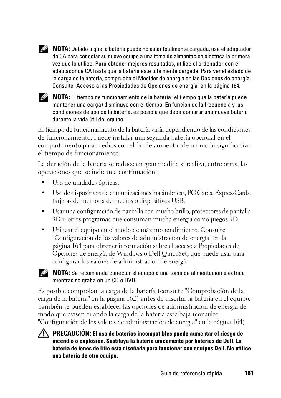 Dell Latitude D430 (Mid 2007) User Manual | Page 161 / 176