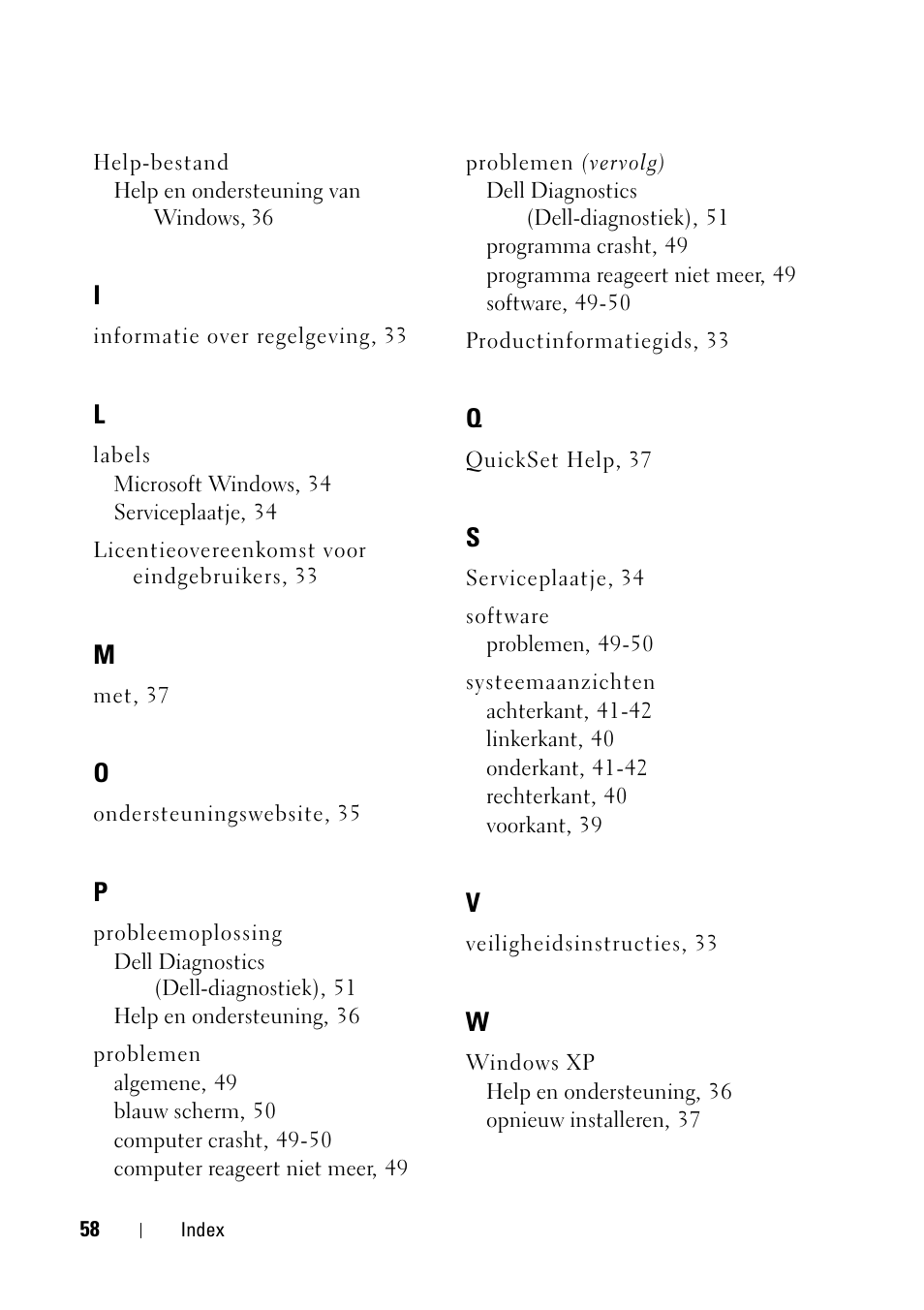 Dell Latitude D430 (Mid 2007) User Manual | Page 58 / 176